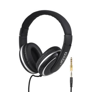 Fones de ouvido intra-auriculares com fio de estúdio com drivers de 40 mm e adaptador de 6,35 mm para gravação de