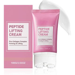 Creme Firmador para Pescoço Pinklabs com Rolo de Massagem, Creme Lifting com Peptídeos Pinklabs, Cremes para Pescoço par