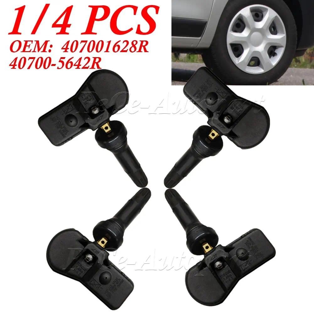 Sensor De Pressão Dos Pneus TPMS 1/4 Peças Para Dacia Dokker Lodgy Logan Oroch Sandero Renault QM3 Kangoo Clio Captur 40