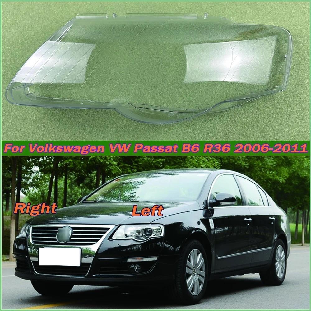 Para Volkswagen VW Passat B6 R36 2006-2011 Capa De Farol Transparente Lente Escudo Substituir Abajur Original Plexiglass