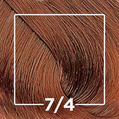 Tintura Creme Color Perfect Louro Médio Avermelhado 7/4