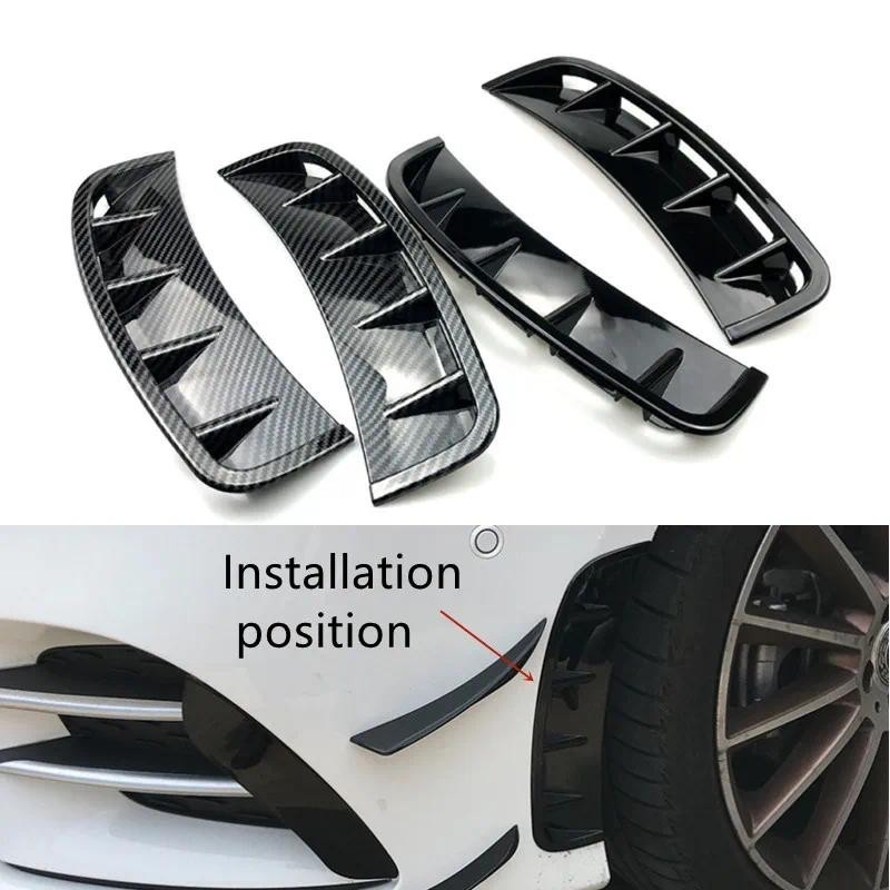 Roda Dianteira Do Carro ABS Ventilação De Ar Capa Fender Apto Para Mercedes Benz Classe A W177 A180L A200L AMG Sport 201