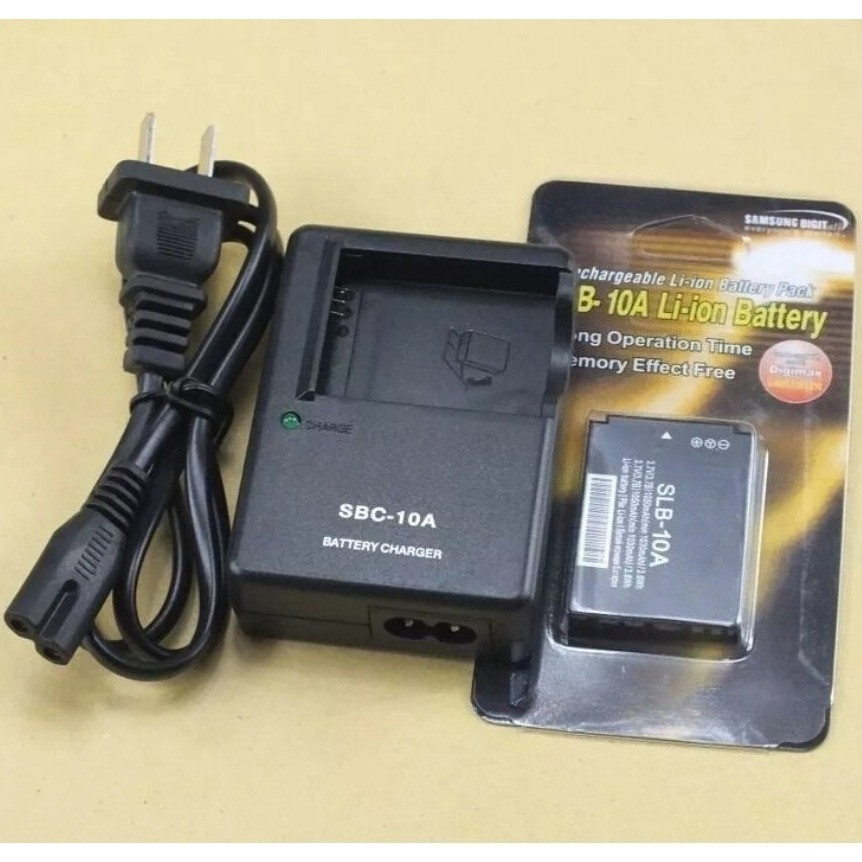 Adequado Para Samsung ES55 ES60 PL50 PL51 PL55 PL60 Câmera SLB-10A Carregador De Bateria