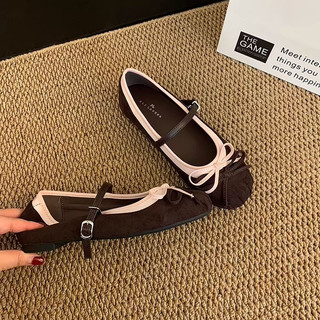 Francês Retro Mary Jane sapatos femininos 2026 primavera novo estilo interior aumentando sola grossa alça plana combinan
