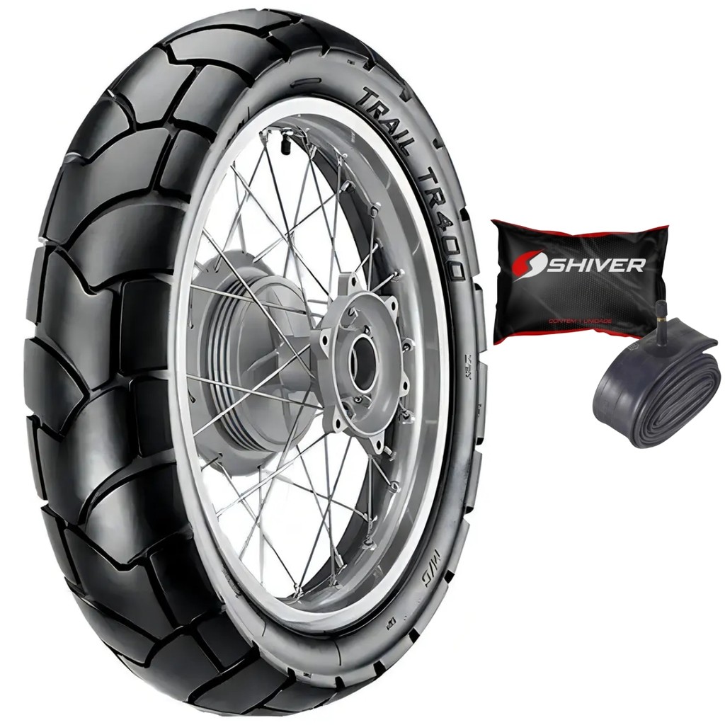 PNEU 120/80-18 TRASEIRO VIPAL TR400 62S XRE300 XT600 XR250 XLX 250R LANDER TENERÉ SAHARA + 1 CAMARA SHIVER BRINDE