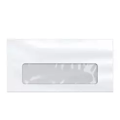 Envelope Oficio com janela COF048 114x229mm caixa com 1000 unidades Scrity