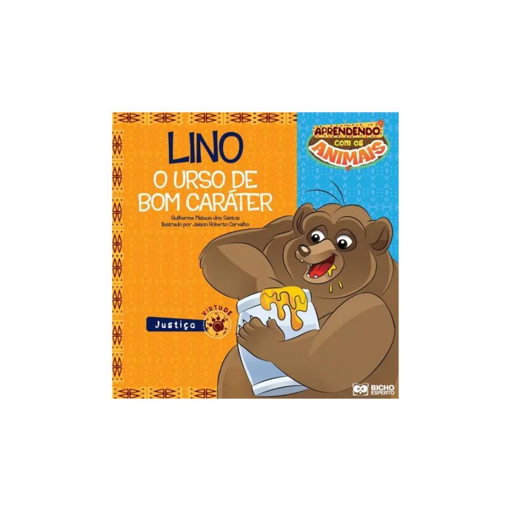 Livro Infantil Aprendendo com os Animais: Lino O Urso de Bom Caráter · foto 2