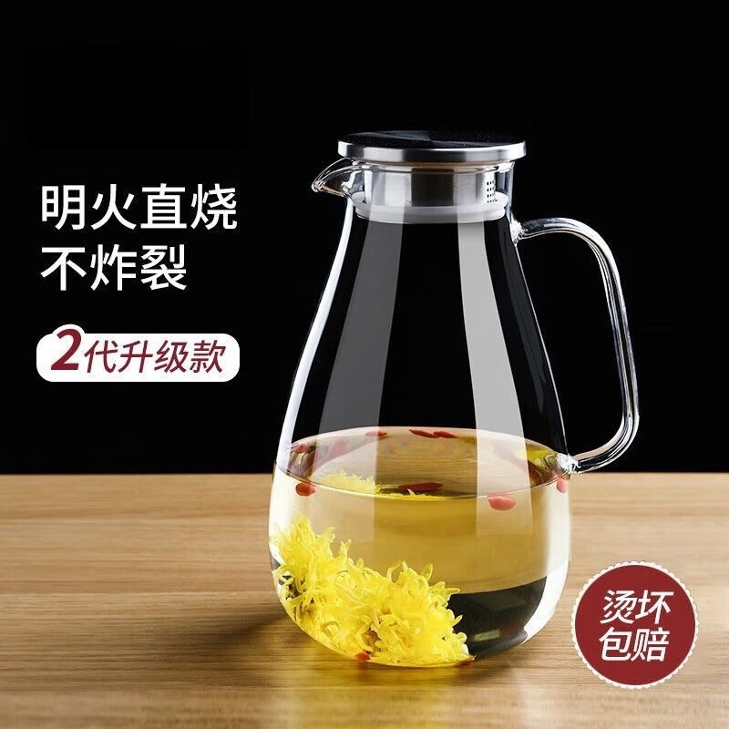 Verão novo produto chaleira fria padrão de árvore de alto valor pacote familiar chaleira fria conjunto uso do Hotel chá 