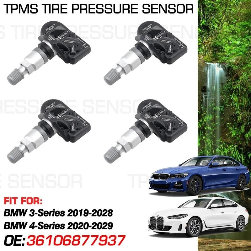 Para BMW Série 3 G20 2019-2028 4 G22 2020-2029 433MHz Sensor De Monitoramento De Pressão Dos Pneus 36106877937 6877937 6