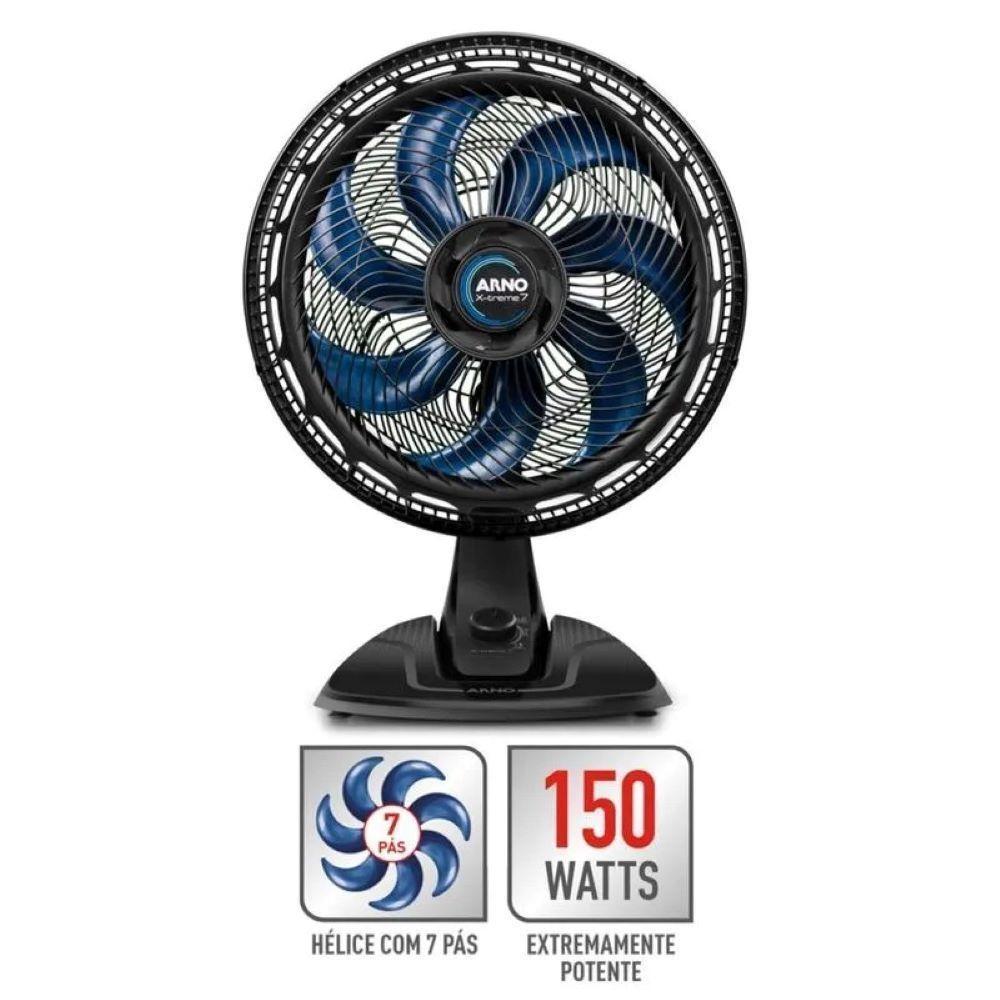 Ventilador Arno Mesa X-Treme 40cm 7 Pás 127V VE70 2720018521 — imagem 2 de 2