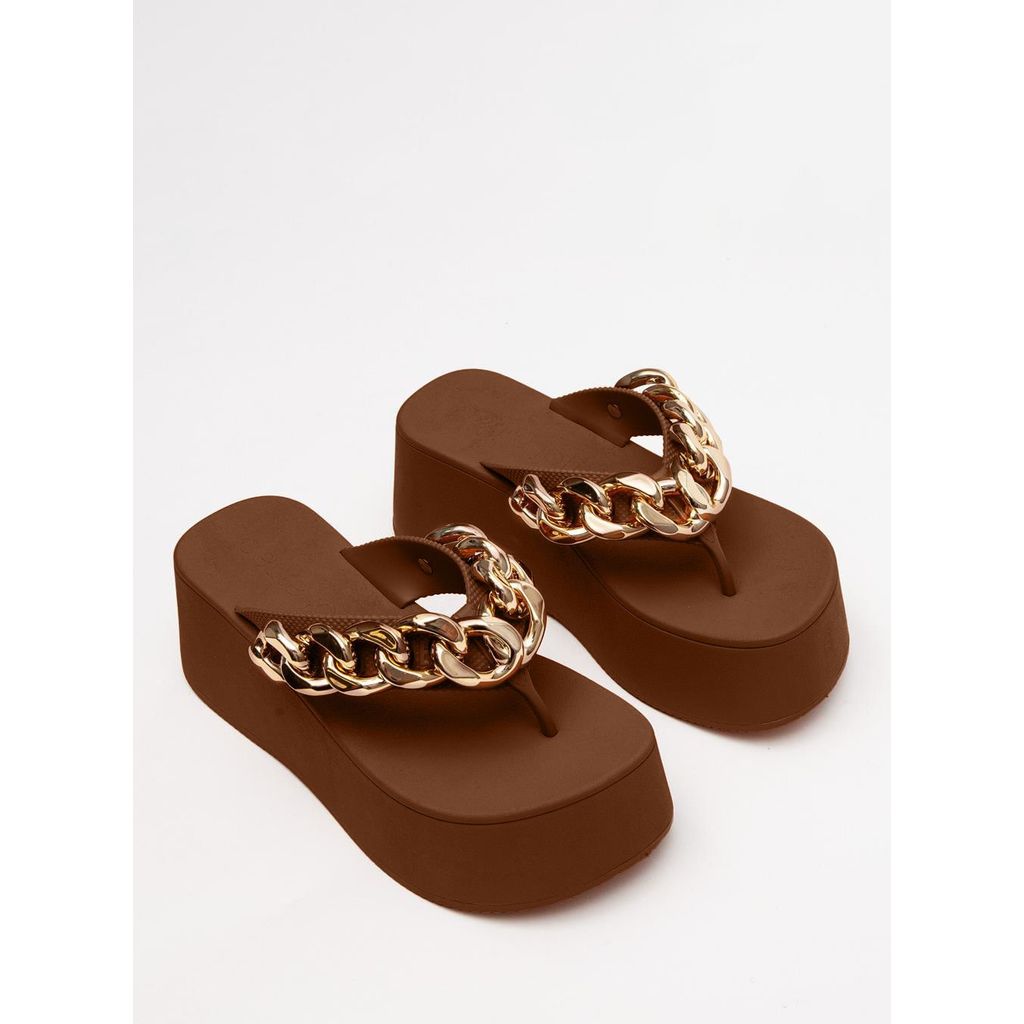 Chinelo Petite Jolie Plus II Chocolate PJ7350II — imagem 2 de 2