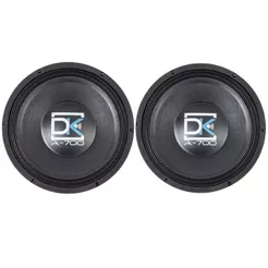 PAR ALTO FALANTE WOOFER A700 12 POLEGADAS 700W RMS 4 OU 8 OHMS DK AUDIO