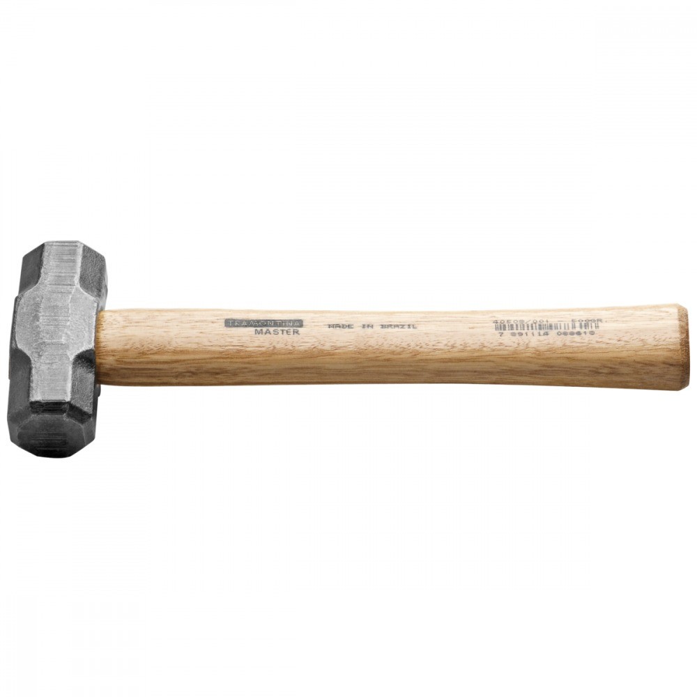 Marreta oitavada 2 kg com cabo de madeira - Tramontina