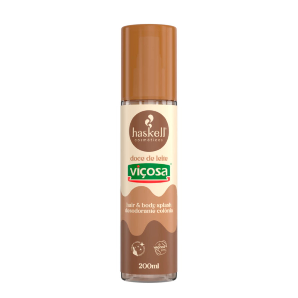 Hair & Body Splash Doce de Leite Viçosa Haskell 200ml