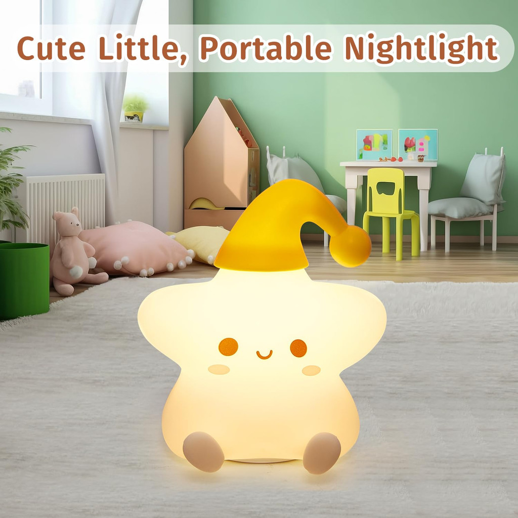 Abajur de mesa com luz noturna de animais e lindo abajur LED-- Lâmpada Noturna Fofa e Macia
