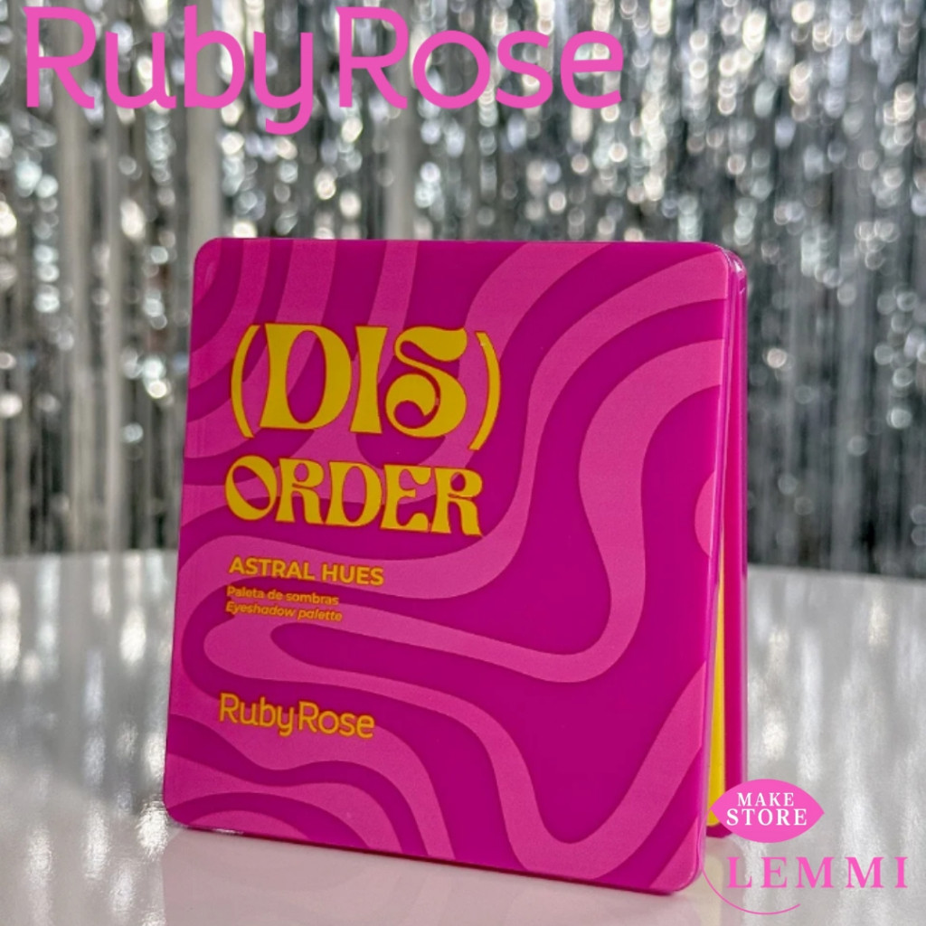 Paleta De Sombras Astral Hues Dis Order Ruby Rose