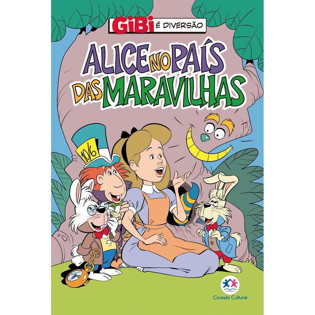 Gibi é Diversão | Alice no país das maravilhas em Oferta na Shopee