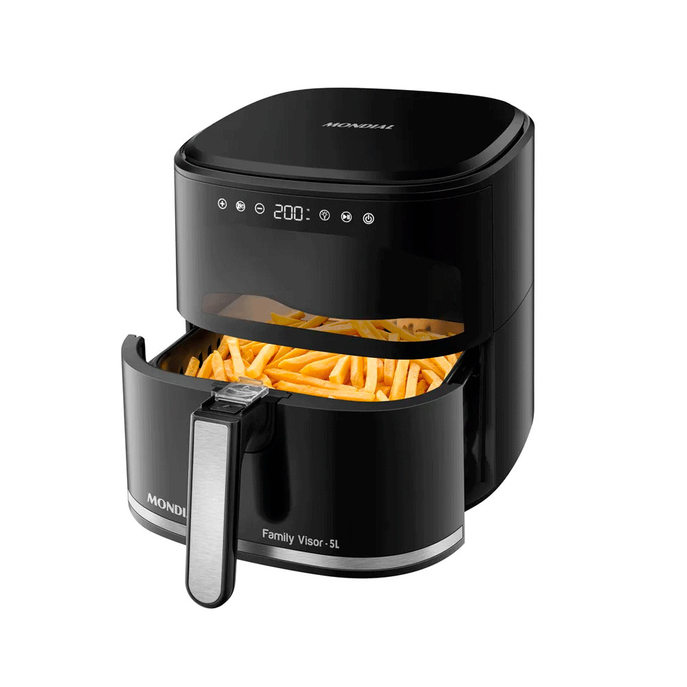 Fritadeira Elétrica Mondial Digital 5l 2000w Af-50-dv 127v em Oferta na Shopee