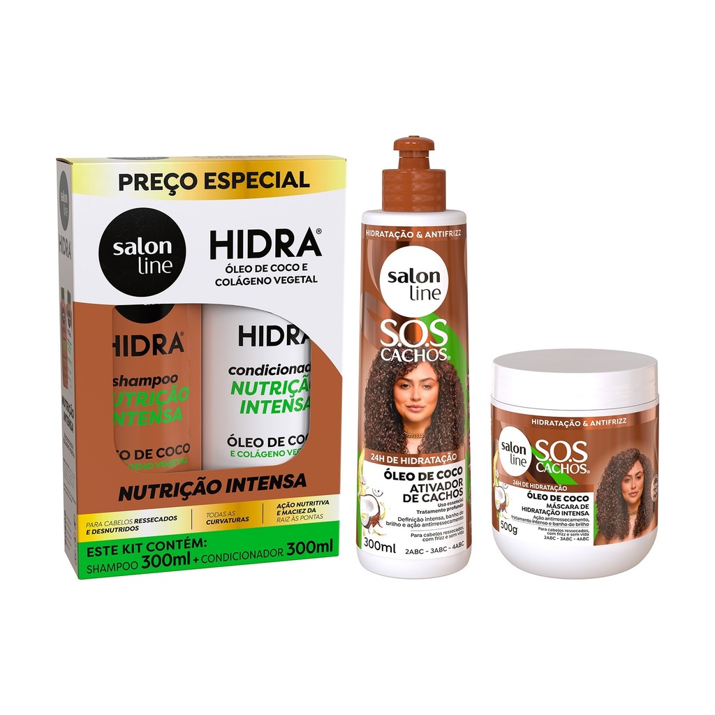 Kit Tratamento Profundo Salon Line
