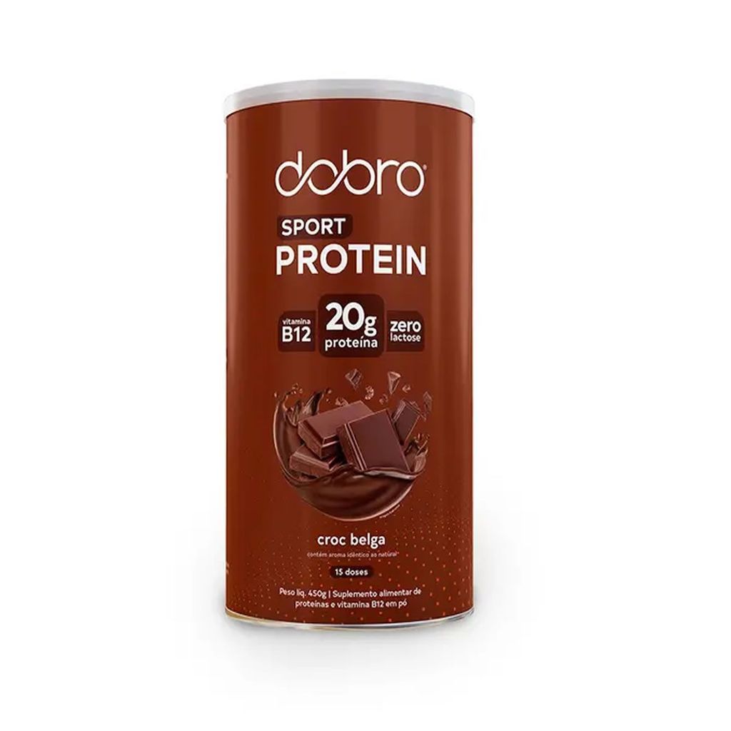 Sport Protein - 450g Chocolate Belga - Dobro