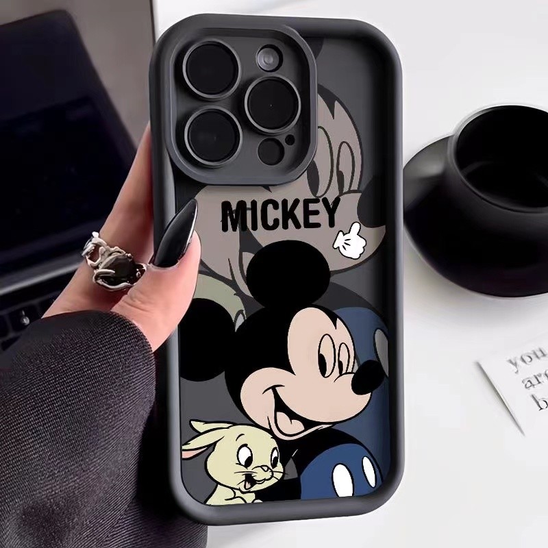 Capinha Samsung S25 FE S24 S25 ULTRA 5G S25 EDGE S25 PLUS 5G Anti Queda Concha Simples Mickey em Oferta na Shopee