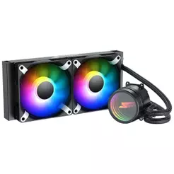 Water Cooler SuperFrame ISENGARD, ARGB, 240mm, Intel-AMD, Controladora, Black, SF-W240