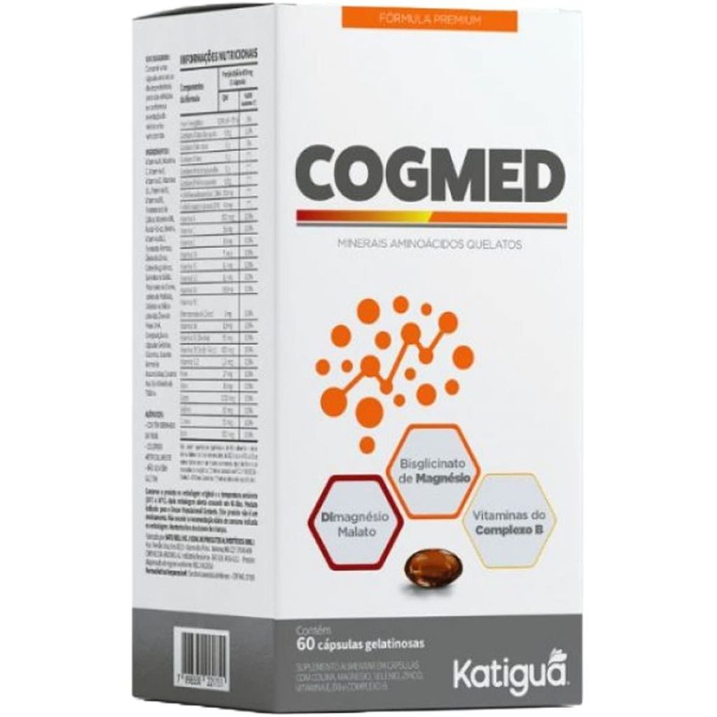 Cogmed - 60 Cápsulas - Katiguá em Oferta na Shopee