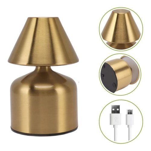 Mini Luminaria Mesa Usb Portatil Decoracao Ambientes Leve Varias Cores
