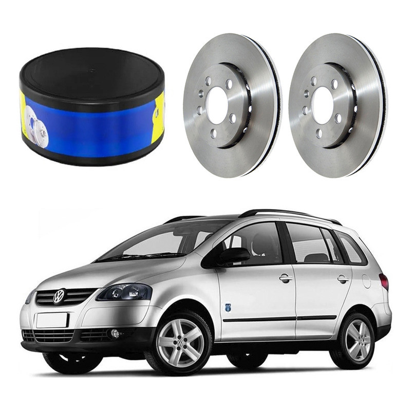 Disco Freio Dianteiro Hipper Spacefox 1.6 2006 A 2010 em Oferta na Shopee