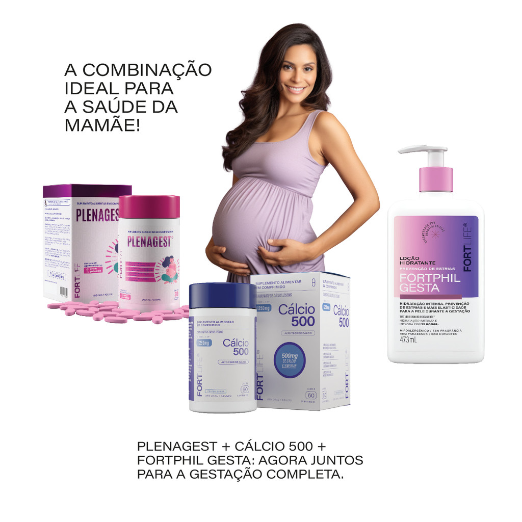 Kit Gestante (Gestação - Mamãe e Bebê) FortLife