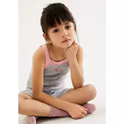 Pijama Infantil Menina Em Ribana Canelada