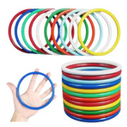 Pacote com 6 Argolas Coloridas para Crianças