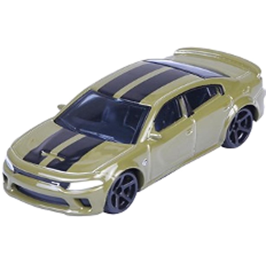 Miniatura - 1:64 - Dodge Charger Verde - Street Cars - Majorette 8501009800