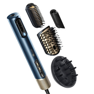 InfinitiPRObyConairDigitalAIREDryingWandMulti-Styler-Azul-comTecnologiaAvançadaPlaa eModoUltra-CareProteçãoparaResultado