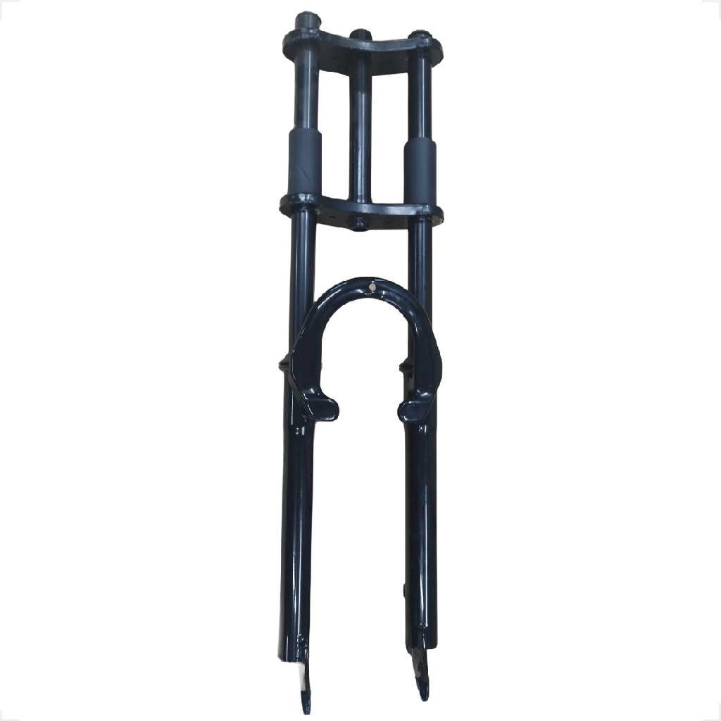 GARFO SUSPENSAO 26 GORDO 2 ANDARES AMORTECEDOR SHIVER 21.1 COM ROSCA DH FREIO A DISCO LANÇAMENTO
