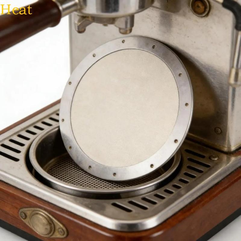 Calor 61Mm Metal Filtro Café Aço Inoxidável Ferramenta Cafeteira Espresso Máquina Substituição Acessórios Cozinha