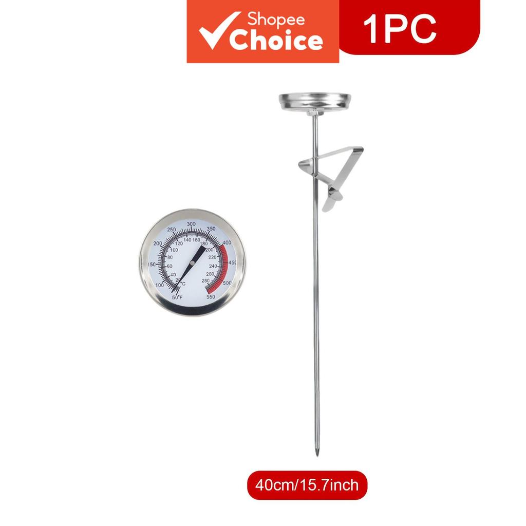 Nova Chegada 3 Tamanhos Mecânico Fritar Termômetro 304 Sonda De Aço Inoxidável Forno & Churrasco Cozinhar Cozinha