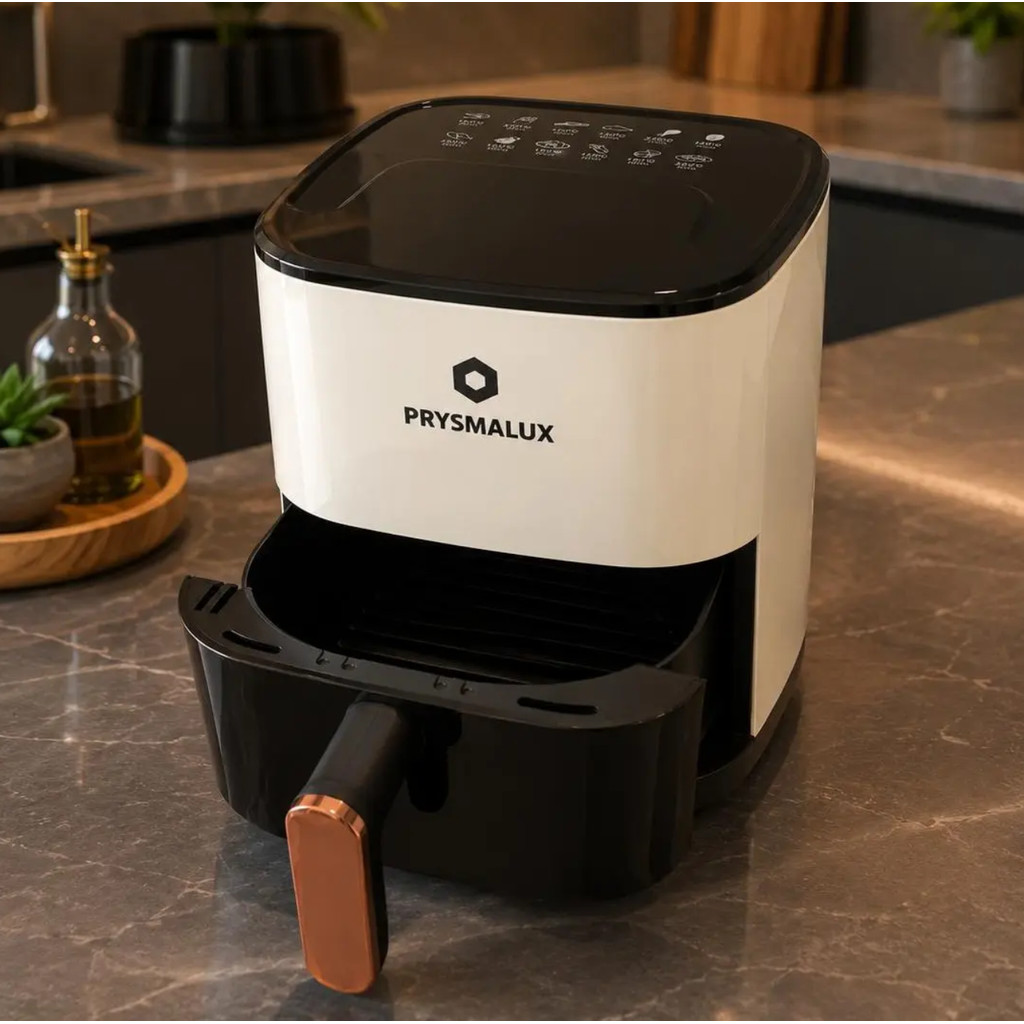 Fritadeira Elétrica Air Fryer 5.5L Digital com Visor PRYSMALUX
