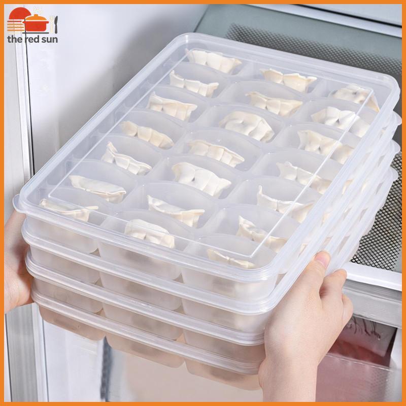 TSBR 15/21 Grade Caixa De Armazenamento De Cozinha Geladeira Organizador Transparente Reutilizável Recipientes De Alimen