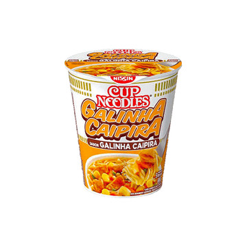 Nissin Macarrão instantâneo sabor galinha caipira Cup Noodles 69g