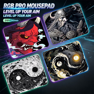 Tamanho Pequeno Antiderrapante Resistente Ao Desgaste Computador Mouse Pad Abstrato Tinta Lavagem Preto Branco Yin Yang 