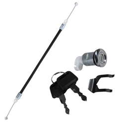 Trava da tampa carenagem lateral banco Biz100 Biz110 Biz125 2006 a 2017 Falcon Twister Pop100 Pop110 CB250 CB300