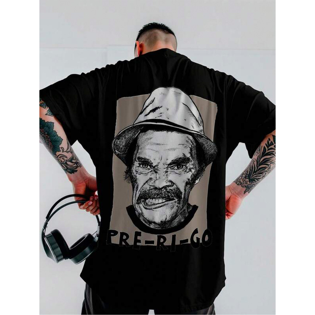 Camiseta Masculina Madruga Quebrada Camisa Streetwear Unissex 100% Algodão Plus Size Oversized Envio Rápido