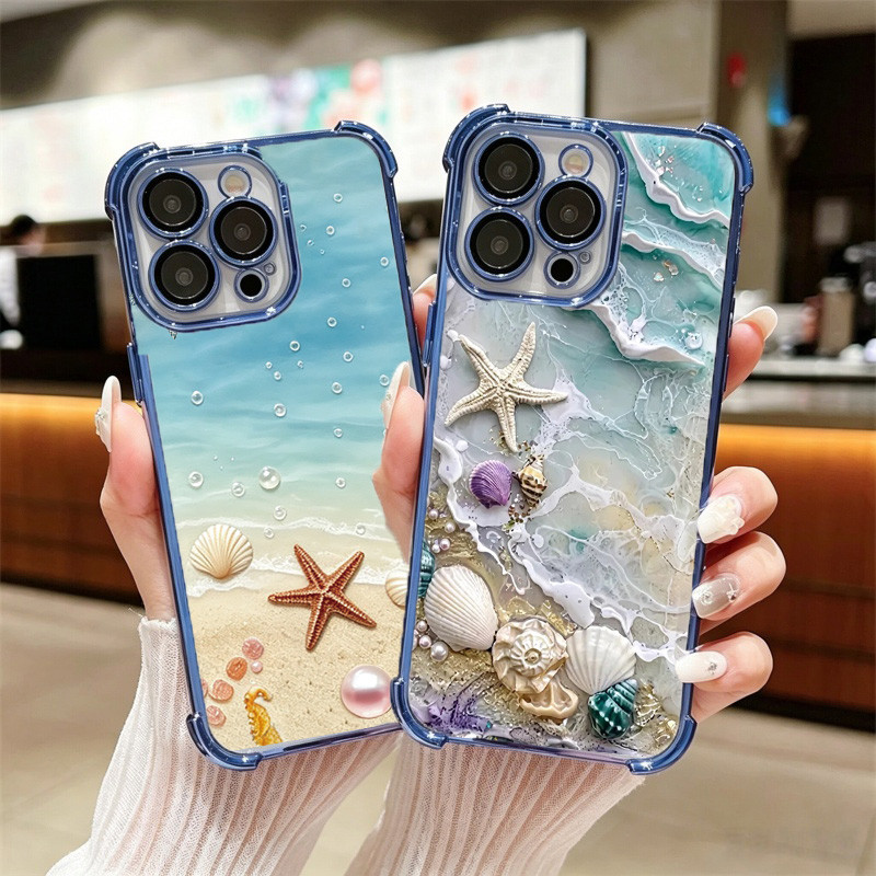Capa Estrela Do Mar Para Samsung Galaxy A37 A57 5G A56 A07 A15 A16 A36 A26 A54 A34 A14 A25 A55 A35 A06 A05 A05S De Celul