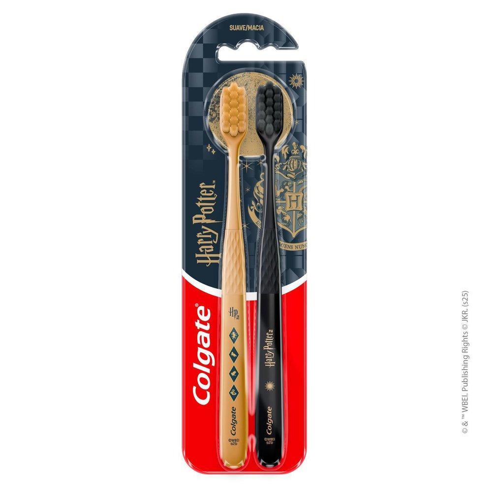 Escova de Dente Colgate Harry Potter Macia 2 Unidades