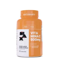 Vitamina C 500 Mg Pote 60 Capsulas Max Titanium