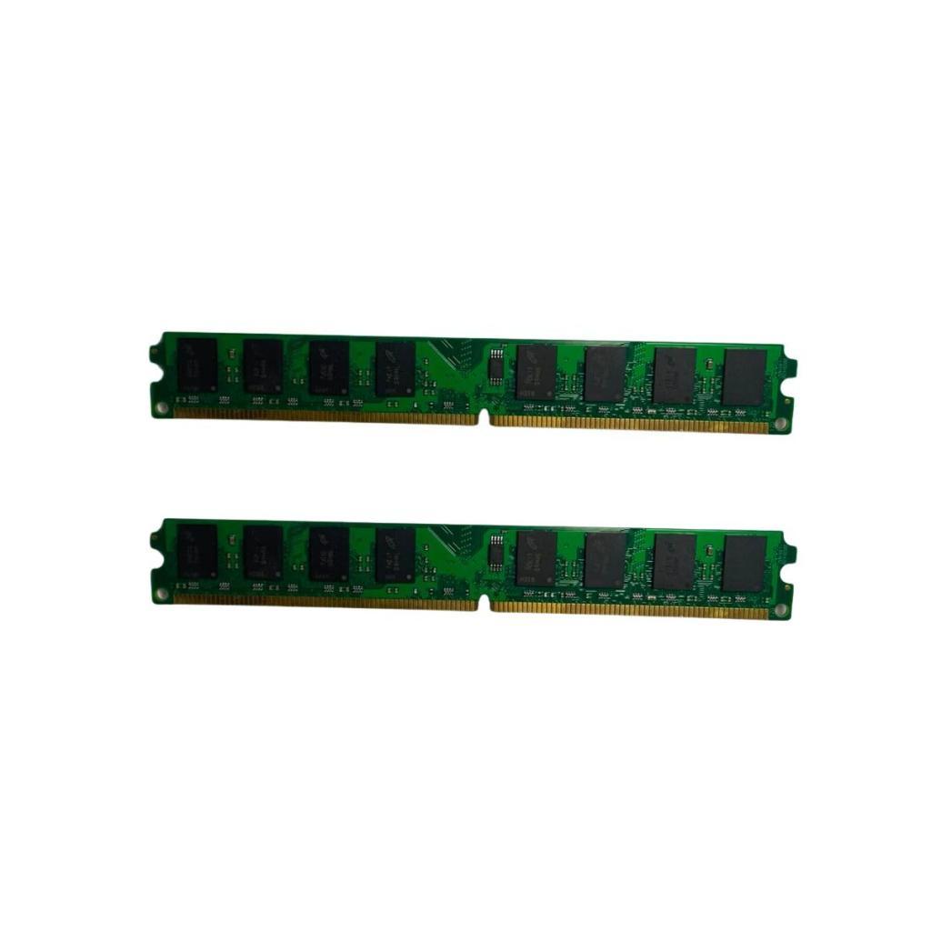 Kit 2 Memorias Ram para Desktop Ddr2 2gb 800mhz Pc2-6400 1.8v Dimm