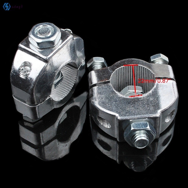 Motocicleta 22mm 7/8 Guiador Risers Suporte De Montagem-Acessório De Moto