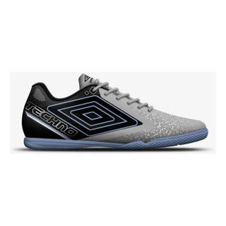 CHUTEIRA FUTSAL UMBRO TECHNO II CINZA/PTO/SERE-813