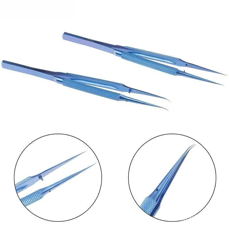 Pinça de liga de titânio de precisão de 0,15 mm tipo 84CT